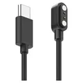 Hama 00178638, Watch charging cable, Hama, Polyvinylchlorid (PVC), 600 mm, 180 mm, 75 mm - Schwarz