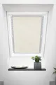 Lichtblick Dachfenster Sonnenschutz Haftfix, ohne Bohren, Verdunkelung - beige