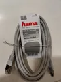Hama Cat 5e Netzwerkkabel STP Ethernet 3m Geschirmt Grau