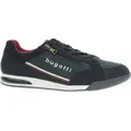 Bugatti Schnürhalbschuhe bequem in blau, Gr. 46 - Blau - 46