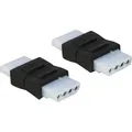 Adapter 4Pin 5,25" Buchse > Buchse schwarz