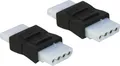 DeLOCK Adapter 4Pin 5,25" Buchse > Buchse