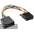 AIV ISO Autoradio Adapter Audi, Peugeot, Skoda, Suzuki Strom Spannungsversorgung