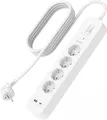 Belkin Steckdosenleiste 4-fach + USB-A+C,525J,18W,2m SRB001vf2MV2