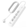 Belkin Steckdosenleiste 4-fach + USB-A+C,525J,18W,2m SRB001vf2MV2 (4x, USB-A, USB-C, 2 m) (SRB001VF2M-V2)
