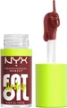 NYX PROFESSIONAL MAKEUP Lipgloss FAT OIL LIP DRIP, ein intensiv-schimmerndes Finish