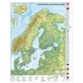 Skandinavien und Baltikum physisch 1 : 30.000 000