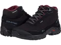 Salomon Shelter Climasalomon™ Waterproof (wasserdicht) Damen Winterschuhe, Schwarz (Black/Ebony/Wine Tasting), 38 2/3 EU