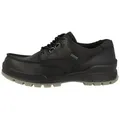 Ecco Track 25 Herren Sneaker Turnschuhe, Sportschuhe, Freizeitschuhe, Halbschuhe, Schnürschuhe schwarz 47 EU