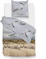 ZO! Home Renforcé Bettwäsche - Düne 135 x 200 cm Möwen, Düne, Meer