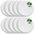 10er SET CreaTable - EUROPA KRÄUTER - Pizzateller BASILIKUM 33 cm aus Porzellan