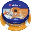 Verbatim 25 x DVD-R - 4.7 GB 16x - breite bedruckbare
