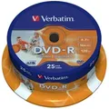 Verbatim 43538 DVD-Rohling 4,7 GB DVD-R 25 Stück(e)
