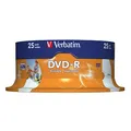 verbatim DVD-R 4,7 GB bedruckbar, 25 St.