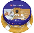 Verbatim DVD-Rohling DVD-R Rohling 43538, Bedruckbar