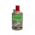 5 kg Propan Gasflasche ungefüllt   inklusive Weber Grillthermometer