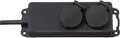 Brennenstuhl Extension socket IP44 2-way black 2m H07RN-F 3G1,5 Verlängerungsschnur Wechselstrom 230 V Ausgangsbuchsen: 2 2 m (1159930)