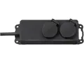 4er PACK(Stk) BRENNENSTUHL 1159930 Std-Verteiler 2fach Outdoor-Steckdosenleiste