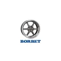 4x Borbet DB8GT 9,5X18 5/100 ET30 Graphite Rim Polished
