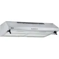 NEG Unterbau Dunstabzugshaube NEG15-AT  60cm, Abluft und Umluft, LED, 195 m3/h, Single-Motor Farbe: silber - Weiß