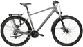 Kross Mountainbike "KROSS MTB Hardtail Hexagon 2.0 27,5" grau 21 Gänge" Gr. 38, grau (grau, schwarz), 38cm, 27,5+ Zoll (69,85cm) hinten: 27,5+ Zoll (69,85cm)