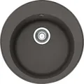 Franke Smart ROG 610-41 Einbauspüle Schiefergrau Fragranite für Unterschränke ab 45 cm, Handbetätigung - inkl.