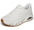 Skechers Damen UNO Step Glide On Air Sneaker, Weiß, Größe 41