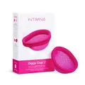INTIMINA Ziggy Cup 2 - Extradünne, Wiederverwendbare Menstruationsscheibe mit Flacher Passform, Menstruationstasse, (Größe B)