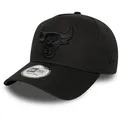 New Era 9Forty A-Frame Snapback Cap - Chicago Bulls schwarz
