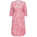 ONLY CARMAKOMA Minikleid weiß L (52)