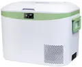 BINGI Kompressor Kühlbox 18L Tragbarer 12V Auto-Kühlschrank 12/24V DC und 230V AC Mini Gefrierschrank für Auto, LKW, Camping, Wohnmobil und Zuhause (15℃ bis -18℃)