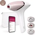 Philips IPL Haarentfernungsgerät BRI955/01 | SenseIQ Technologie | SmartSkin Sensor | 3 Aufsätze