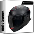 SCORPION INTEGRALHELM FÜR MOTORRAD EXO-GT SP AIR SOLID MATTSCHWARZ ROT M