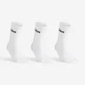 Tennissocken High 3er-Pack weiss