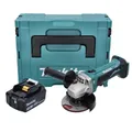 Makita DGA 452 F1J Akku Winkelschleifer 18 V 115 mm + 1x Akku 3,0 Ah + Makpac