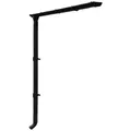 SKANHOLZ Regenrinnenset, Stahl, B x H: 78,5 x 251 cm - grau