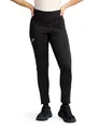 RevolutionRace Pace Wind Tights für Damen, Wasserabweisende Leggings, Perfekt für Outdoor-Sportarten und -Aktivitäten, Black, S