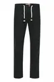 Blend Lian Herren Leinenhose Sommerhose Lange Stoffhose In Leinen-Optik aus Loose Fit, Größe:S, Farbe:Black (70155)