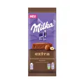 Milka EXTRA Noisette Schokoladentafel mit Haselnussmasse Packung 190g