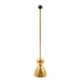 Take 2 Clack Eieröffner Golden Edition Silikonkugel Schwarz Gold Finish