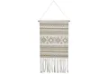 Marrakesch Orient & Mediterran Interior Wanddekoobjekt Boho Wandteppich Calegora Beige 45x85cm, Ethno Wanddeko modern (1 St), Handarbeit