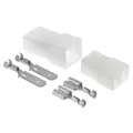 KALI-2502A Fastin-Faston Set 2-polig Flachsteckhülse I Flachstecker 0,75-1,5mm² und passende Gehäuse
