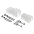 Kalitec KALI-2502A Fastin-Faston Set KFZ Stecker 2-polig Flachstecker Gehäuse