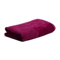 möve Bamboo Luxe Handtuch 50 x 100 cm aus 60% Baumwolle / 40% Viskose aus Bambus-Zellstoff, berry