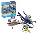 PLAYMOBIL   Pirates   Kampf gegen den Riesenoktopus   Spielzeug für Kinder ab 4