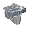 Hettich Safety - Bodenträger mit Stahlstift, transparent, 20 Stück  Bodenträger