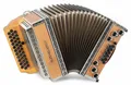 2-chörige Steirische Harmonika aus Buchenholz mit Stimmung B-Es-As und X-Bass