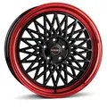 BORBET DESIGN B black rim red 8.5Jx20 5x112 ET45 3000144515