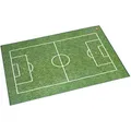 Läufer Schreibtischunterlage Fußballfeld grün Kunststoff 53,0 x 40,0 cm, 1 St.