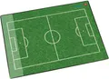 Läufer Schreibunterlage Fußballfeld 40x53cm Schreibtischunterlage Kinder Jungen